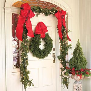 wreath and swag